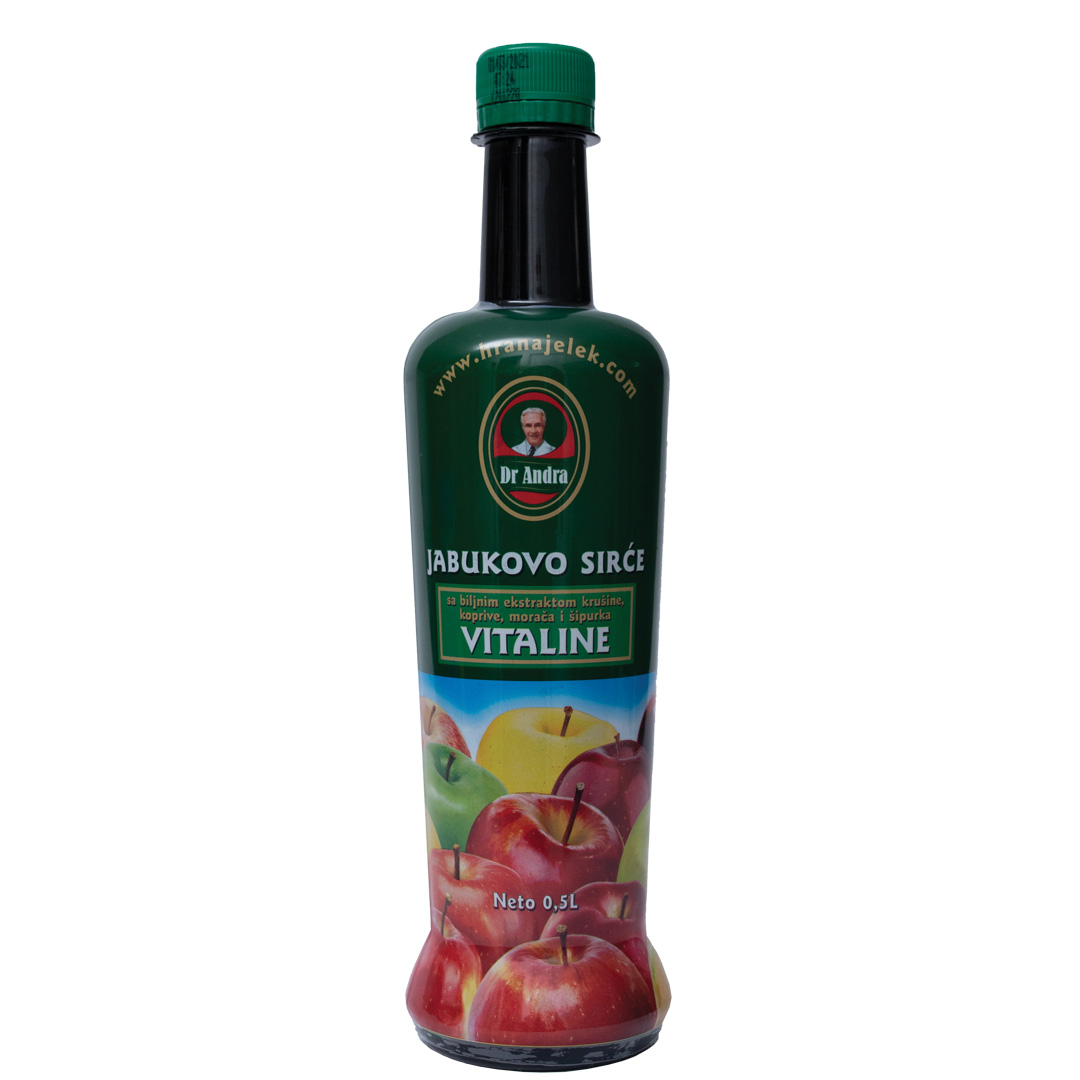 32. Jabukovo sirće Dr Andra Vitaline 500ml