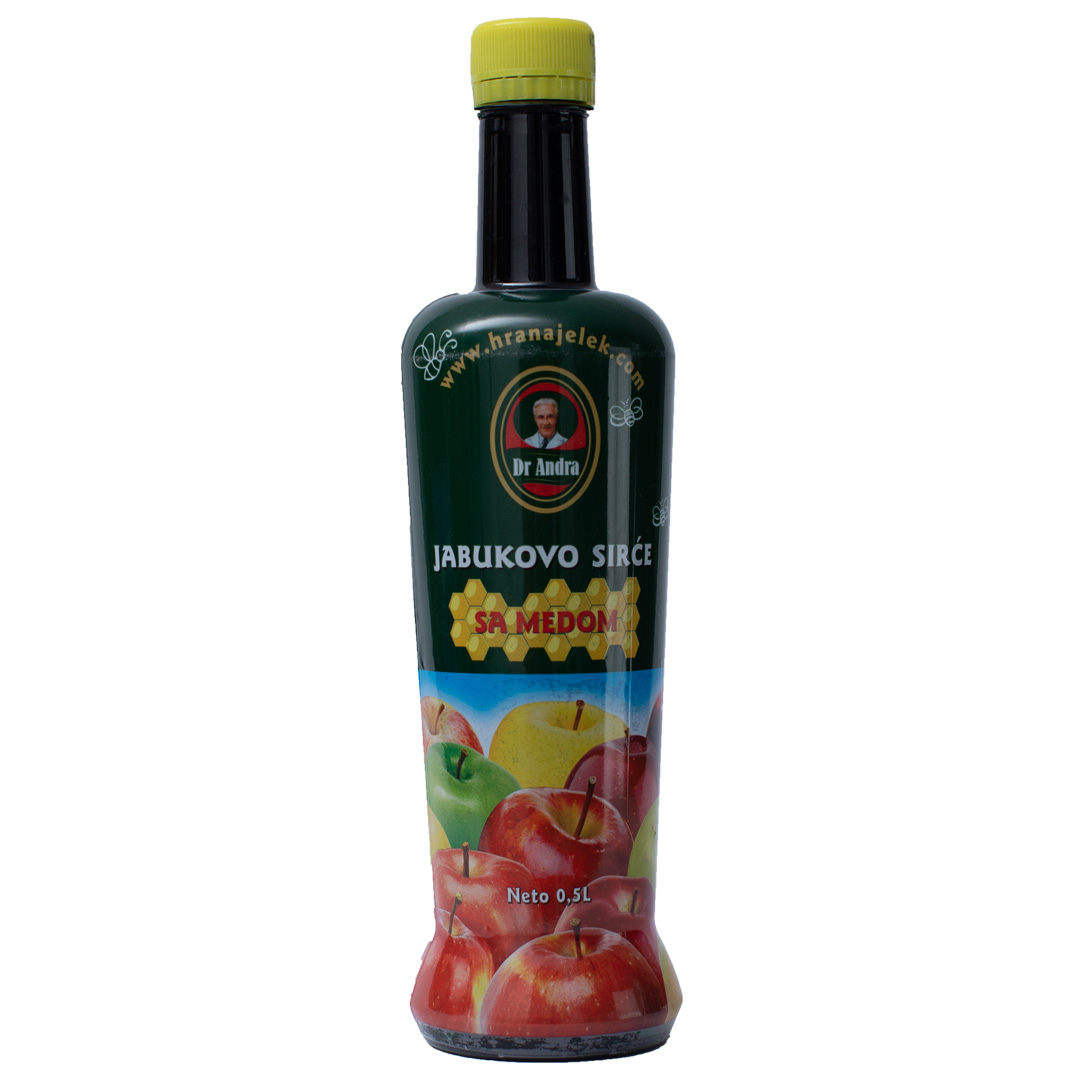 34. Jabukovo sirće Dr Andra sa medom 500ml