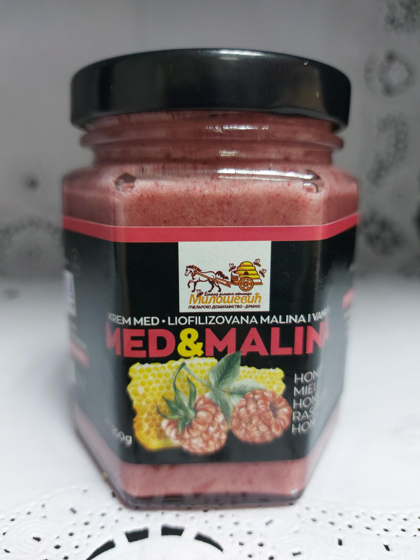 8. MED MALINA 0,250 kg